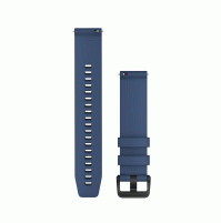 Quick Release Bands (20 mm) - Tidal blue, black hardware - for Approach S12 - 010-13076-04 - Garmin